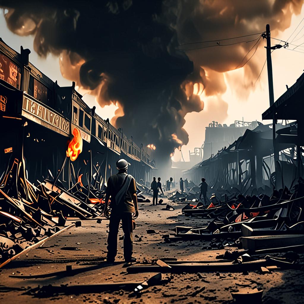 Kebakaran Hebat di Pasar Induk Kramat Jati, 350 Kios Hangus