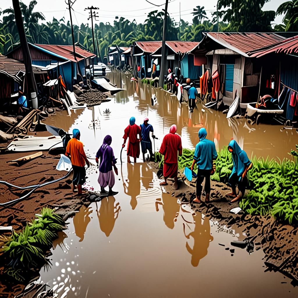 KemenPU dan Adhi Karya Tangani 21 Sungai Terdampak Banjir di Sumbar