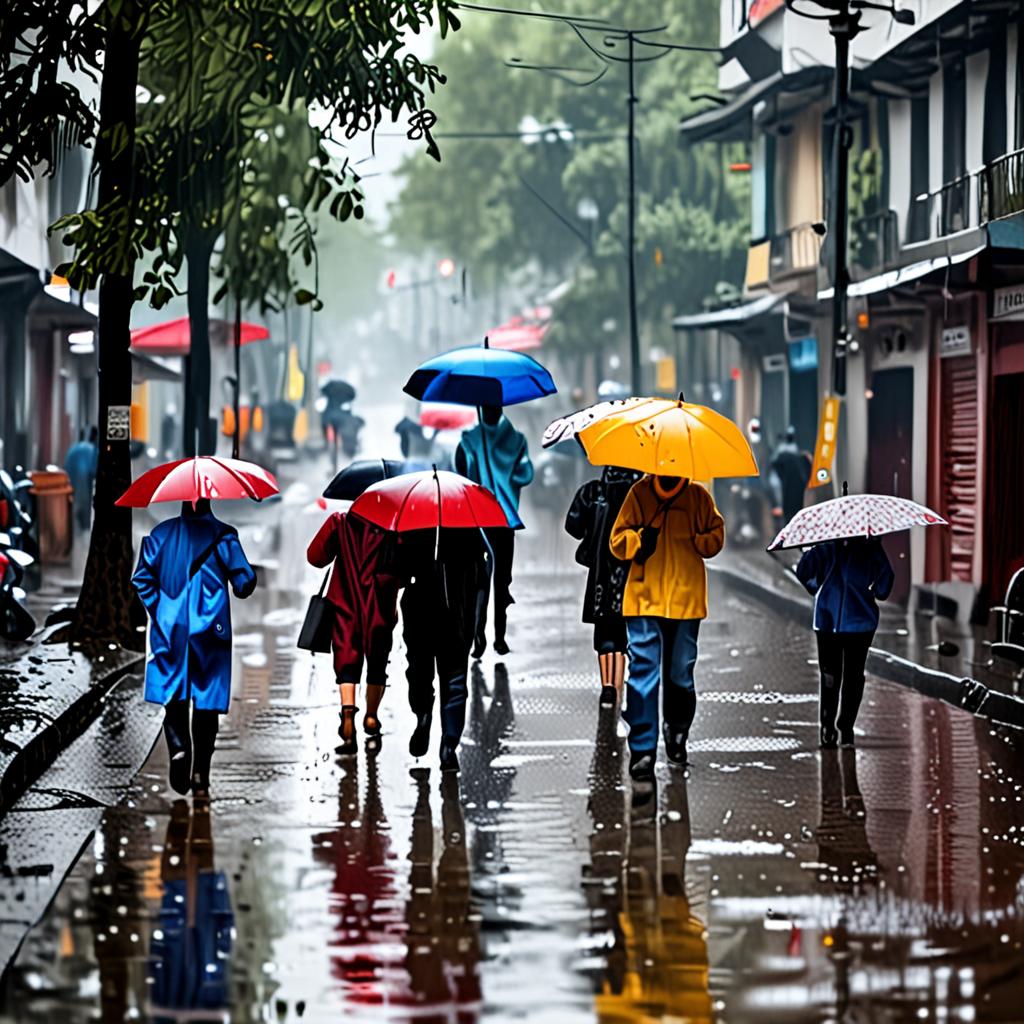 Cuaca Indonesia Diguyur Hujan Ringan, BMKG Beri Prakiraan