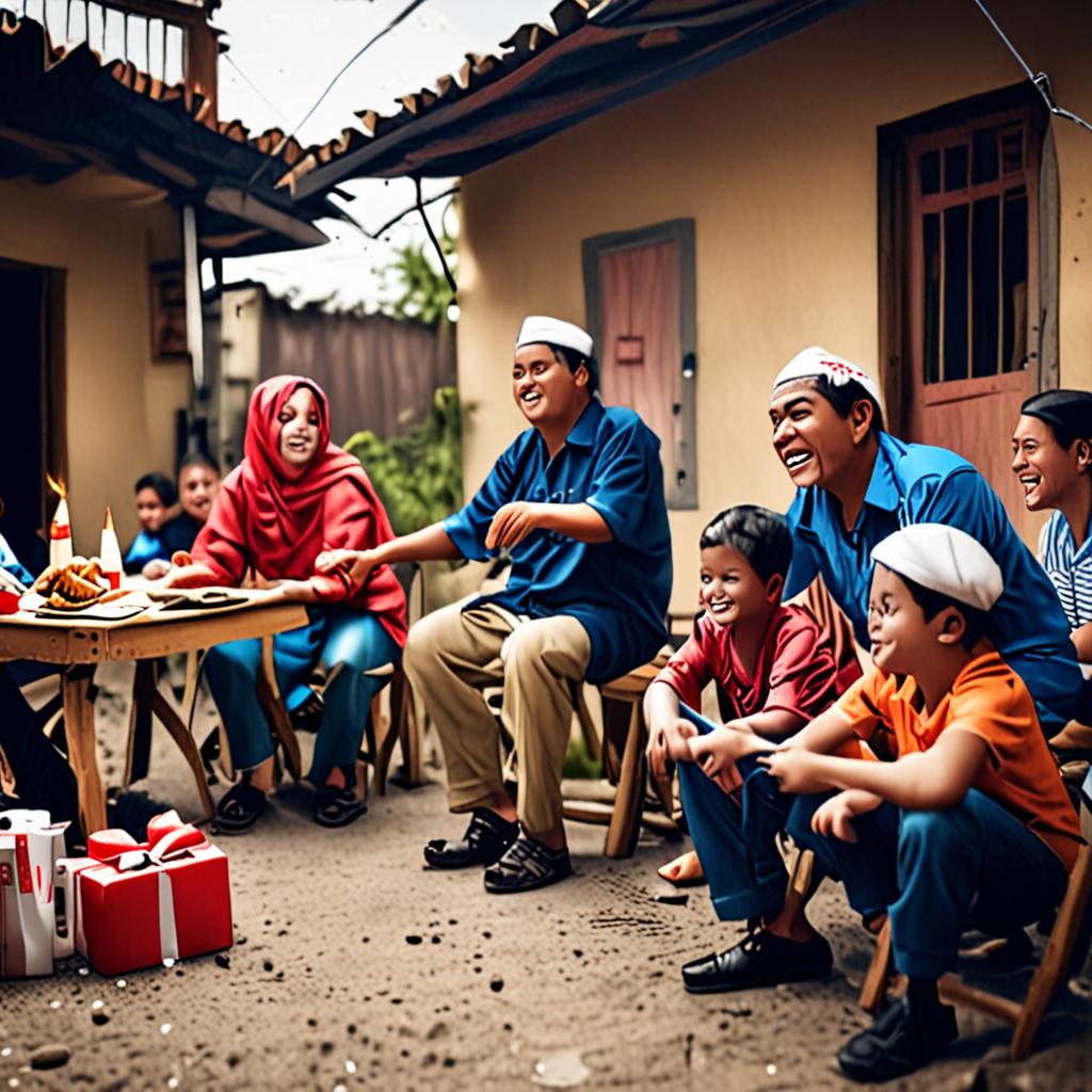 Prabowo Beri Selamat Tahun Baru 2026 di Posko Pengungsi Tapsel