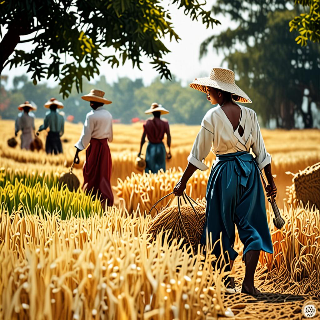 Panen Raya Padi, Berkat Bagi Petani dan Masyarakat